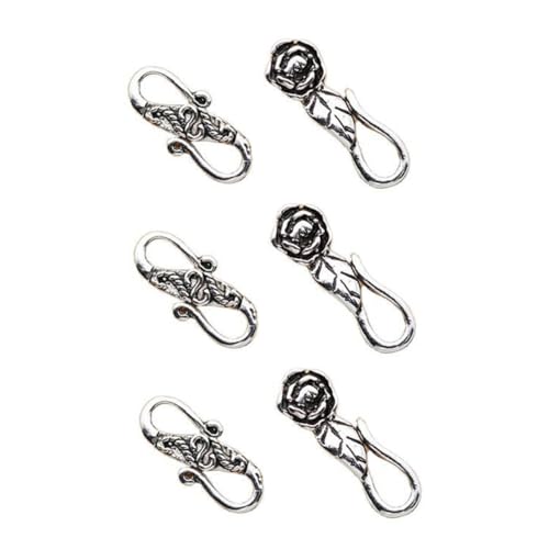 Didiseaon 6 Stück Sterlingsilber Schmuckverbinder Sichere Karabinerverschlüsse für DIY Armbänder und Halsketten Langlebige Verbindungselemente für Schmuckreparatur und Selbermachen Didiseaon 6 Stück Sterlingsilber Schmuckverbinder Sichere Karabinerverschlüsse für DIY Armbänder und Halsketten Langlebige Verbindungselemente für Schmuckreparatur und Selbermachen von Didiseaon