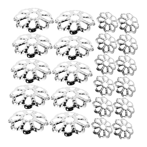 Didiseaon 600 Stück Blumen Spacer Perlen Hohler Blütenkappen für Diy Schmuck Geeignet für Halsketten Armbänder und Ohrringe Langlebig und Leicht Didiseaon 600 Stück Blumen Spacer Perlen Hohler Blütenkappen für Diy Schmuck Geeignet für Halsketten Armbänder und Ohrringe Langlebig und Leicht von Didiseaon