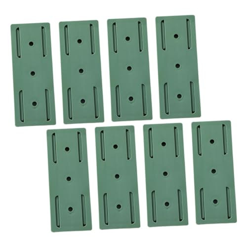 Didiseaon 8 Stück Steck halter Krafthalterfl Halterung für Selbstklebender Steckdosenleisten-Wandhalter selbstklebender stanzfreier Buchsenhalter Sockelfixer Abs Grün Didiseaon 8 Stück Steck halter Krafthalterfl Halterung für Selbstklebender Steckdosenleisten-Wandhalter selbstklebender stanzfreier Buchsenhalter Sockelfixer Abs Grün von Didiseaon
