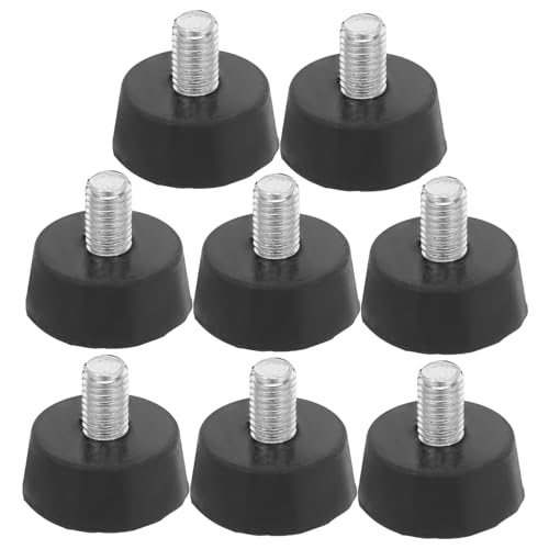 Didiseaon 8-teilige Nivellierfüße Für Möbel: Verstellbare Möbelnivellierer Zum Anschrauben Mit M10-schrauben – Anti-Vibrations-Pads Für Maschinen, Waschmaschinen Und Trockner von Didiseaon