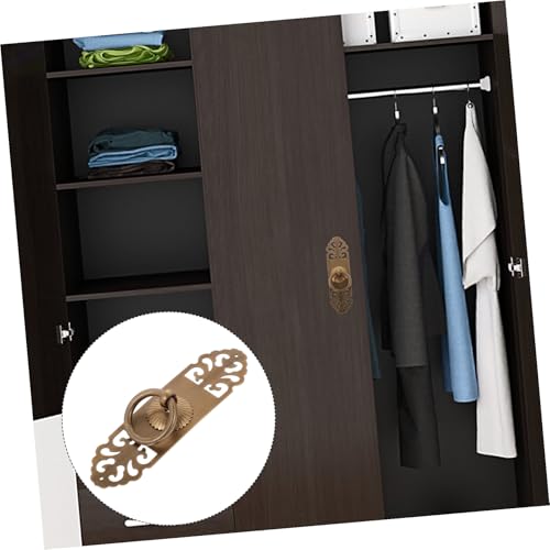 Didiseaon Antike Chinesische Messinggriff Vintage Schrankgriff Robust Langlebig für Schrank Tür Kommode Kleiderschrank Antik Stilvolle Möbelgriffe Didiseaon Antike Chinesische Messinggriff Vintage Schrankgriff Robust Langlebig für Schrank Tür Kommode Kleiderschrank Antik Stilvolle Möbelgriffe von Didiseaon