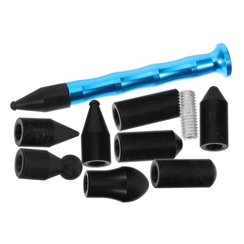 Didiseaon Dent Removal Tap Down Pen Kleines Dellenreparatur Werkzeug mit Austauschbaren Spitzen Robustes Auto Karosserie Reparatur Tool Praktisch und Langlebig Leicht Tragbar für DIY Kfz von Didiseaon
