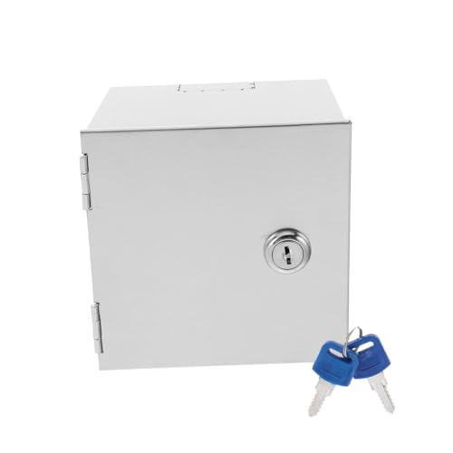 Didiseaon Edelstahl Antidiebstahl Steckdosenschutz mit Schloss Wetterfeste Elektrische Schutzbox für Außenbereich Einfache Installation Langlebiger Outlet Cover für Sichere Didiseaon Edelstahl Antidiebstahl Steckdosenschutz mit Schloss Wetterfeste Elektrische Schutzbox für Außenbereich Einfache Installation Langlebiger Outlet Cover für Sichere von Didiseaon