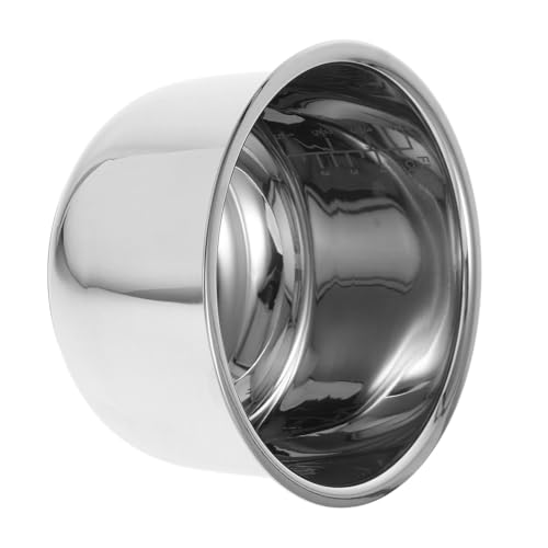 Didiseaon Edelstahl Reiskocher Innentopf Ersatztopf für Haushalt Kochen Hohe Wärmeleitfähigkeit Langlebig Praktische Küche Zubehör Didiseaon Edelstahl Reiskocher Innentopf Ersatztopf für Haushalt Kochen Hohe Wärmeleitfähigkeit Langlebig Praktische Küche Zubehör von Didiseaon