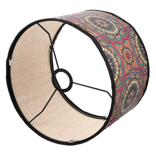 Didiseaon Geflochtener Lampenschirm Mandala Muster Retro Stil Verschleißfester Lampenschirm Für Pendelleuchte Wohnzimmer Schlafzimmer Deko Didiseaon Geflochtener Lampenschirm Mandala Muster Retro Stil Verschleißfester Lampenschirm Für Pendelleuchte Wohnzimmer Schlafzimmer Deko von Didiseaon