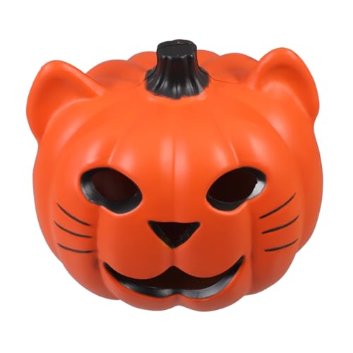 Didiseaon Halloween Kürbis Lampe mit Leuchtender Katze Outdoor Deko für Halloweenfeiern Farbenfrohes Pe Design für Tischdekoration und Festliche Anlässe Didiseaon Halloween Kürbis Lampe mit Leuchtender Katze Outdoor Deko für Halloweenfeiern Farbenfrohes Pe Design für Tischdekoration und Festliche Anlässe von Didiseaon