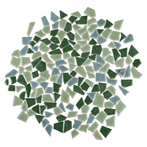 Didiseaon Keramisches Mosaik Tisch Diy Mosaikstücke Masse Fliesen Mosaikglasstücke Wohnkultur Bilderrahmen Glas Füllstoffe Für Mosaikvasen Mexikanische Mosaikfliese Keramik Schüttgut Stein von Didiseaon