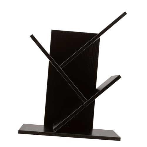 Didiseaon Kleines Schreibtischregal Mehrzweck Baumbuchregal für Vinyl Schallplatten Stöckig Walnussfarbe für Büro und Zuhause Platzsparend und Didiseaon Kleines Schreibtischregal Mehrzweck Baumbuchregal für Vinyl Schallplatten Stöckig Walnussfarbe für Büro und Zuhause Platzsparend und von Didiseaon
