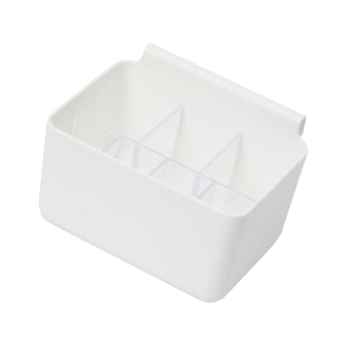 Didiseaon Kühlschrank Organizer Box Transparent Hängend für Kühlschranktür Platzsparende Aufbewahrungsbox aus Robustem Kunststoff Wiederverwendbar für Küchen und Schränke Einfache Montage von Didiseaon
