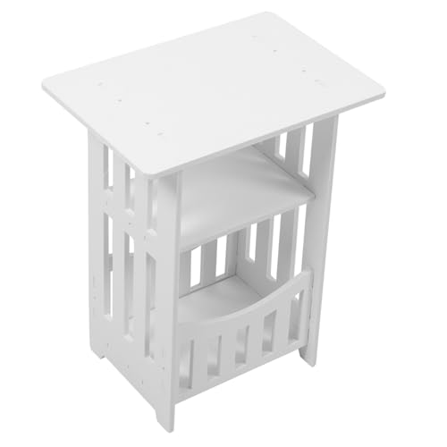 Didiseaon Beistelltisch Schlafzimmer Nachttisch Sofa Beistelltisch Kleiner Tisch Kompakt Modern Holz Design für Kleine Räume von Didiseaon