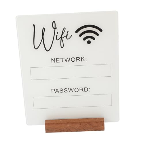 Didiseaon Wlan Passwortschild Wlan Netzwerkschilder Drahtlosnetzwerkschild Passworthalter Wlan Schild Wlan Hacker Passwort Wlan Erinnerungstafel Schildhalter Ständer Aufkleber Didiseaon Wlan Passwortschild Wlan Netzwerkschilder Drahtlosnetzwerkschild Passworthalter Wlan Schild Wlan Hacker Passwort Wlan Erinnerungstafel Schildhalter Ständer Aufkleber von Didiseaon