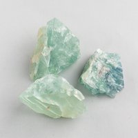 Grüner Fluorit Roh S-M/Chakra-stein // Kristallheilung, Aus von Didonistore