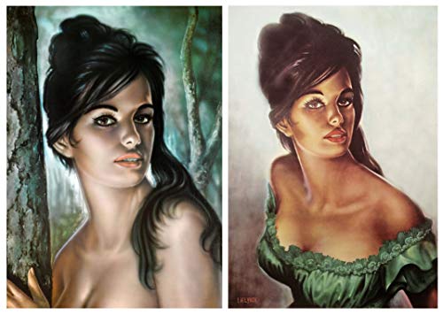 Didymus Co Kunstdruck "Tina" von J H Lynch aus der Tretchikoff-Ära im Vintage-Stil, A2 Didymus Co Kunstdruck "Tina" von J H Lynch aus der Tretchikoff-Ära im Vintage-Stil, A2 von Didymus Co