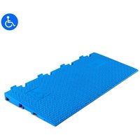 Defender® by Adam Hall Kabelbrücke MIDI 5 2D Rampe, blau von Defender® by Adam Hall