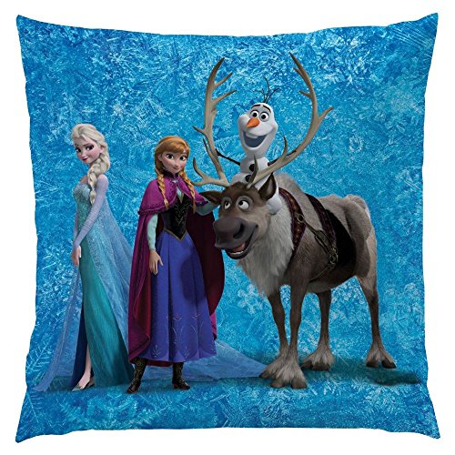 Die Eiskönigin Team | Kinder Kissen 40 x 40 cm | Disney Frozen | Dekokissen von Die Eiskönigin