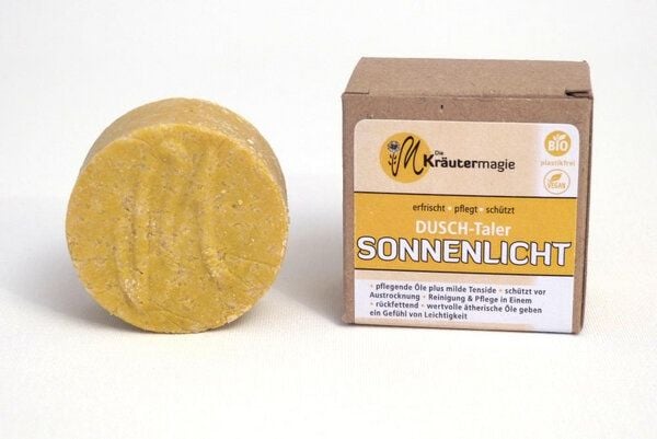 Die Kräutermagie Dusch-Taler Sonnenlicht 75g von Die Kräutermagie