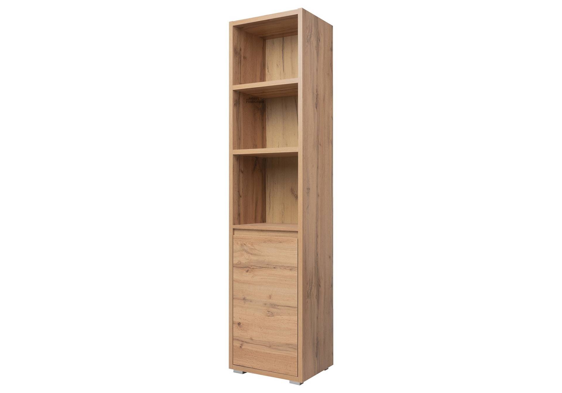 Bücherregal Standregal Honig Eiche 45 x 191 cm - IMAGE von Die Möbelfundgrube