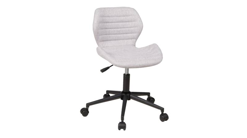 Bürostuhl Drehstuhl höhenverstellbar Microfaser grau - MARIELLE Bürostuhl Drehstuhl höhenverstellbar Microfaser grau - MARIELLE von Die Möbelfundgrube