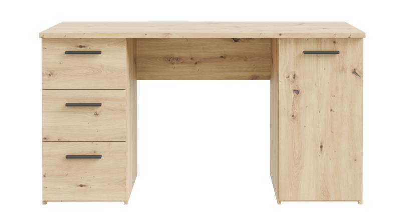 Computerschreibtisch Artisan Eiche - 138 cm - NET von Die Möbelfundgrube