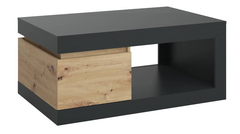 Couchtisch grau - Artisan Eiche - 110 x 70 cm - LUCI von Die Möbelfundgrube