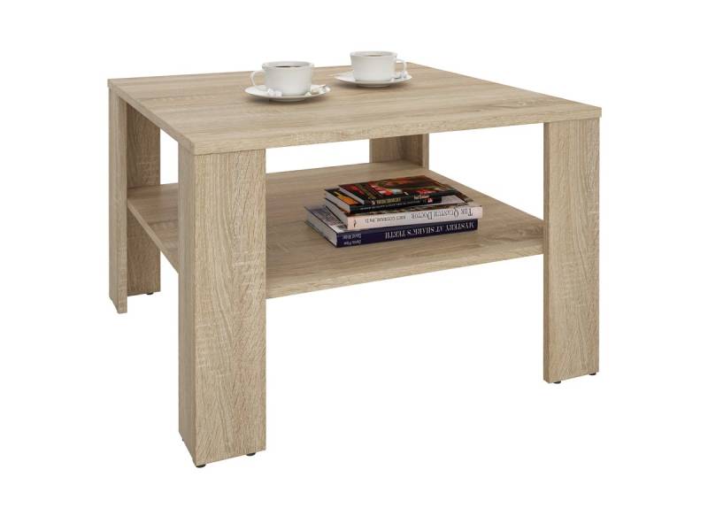 Couchtisch Sonoma Eiche 68 x 68 cm - VENTA von Die Möbelfundgrube