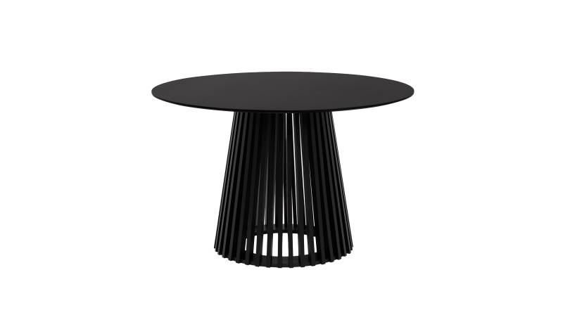 Couchtisch rund schwarz 60 x 60 cm Wohnzimmertisch - GARLE Couchtisch rund schwarz 60 x 60 cm Wohnzimmertisch - GARLE von Die Möbelfundgrube