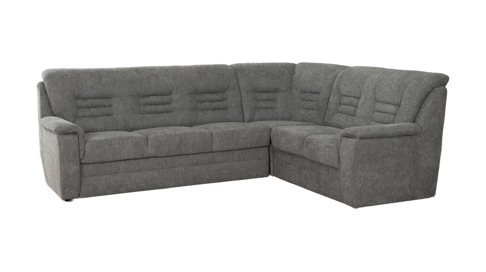 Ecksofa mit Schlaffunktion grau ausziehbar - 280 cm - MERLIN Ecksofa mit Schlaffunktion grau ausziehbar - 280 cm - MERLIN von Die Möbelfundgrube