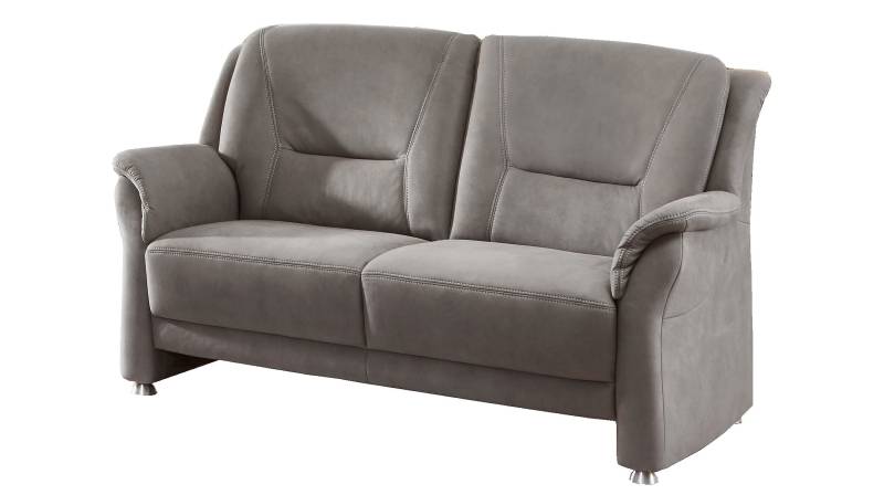 Einzelsofa 2-Sitzer grau 146 cm Federkern - LIGERO von Massivart