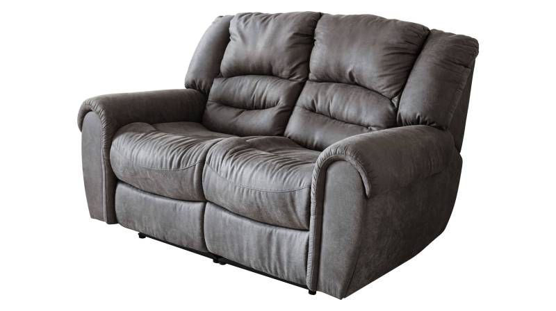 Einzelsofa 2-Sitzer grau 163 cm - Nosagunterfederung - PABLO von Massivart