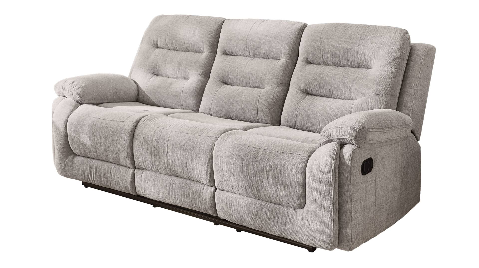Einzelsofa 3-Sitzer grau 220 cm - mit Relaxfunktion - SYLT Einzelsofa 3-Sitzer grau 220 cm - mit Relaxfunktion - SYLT von Massivart