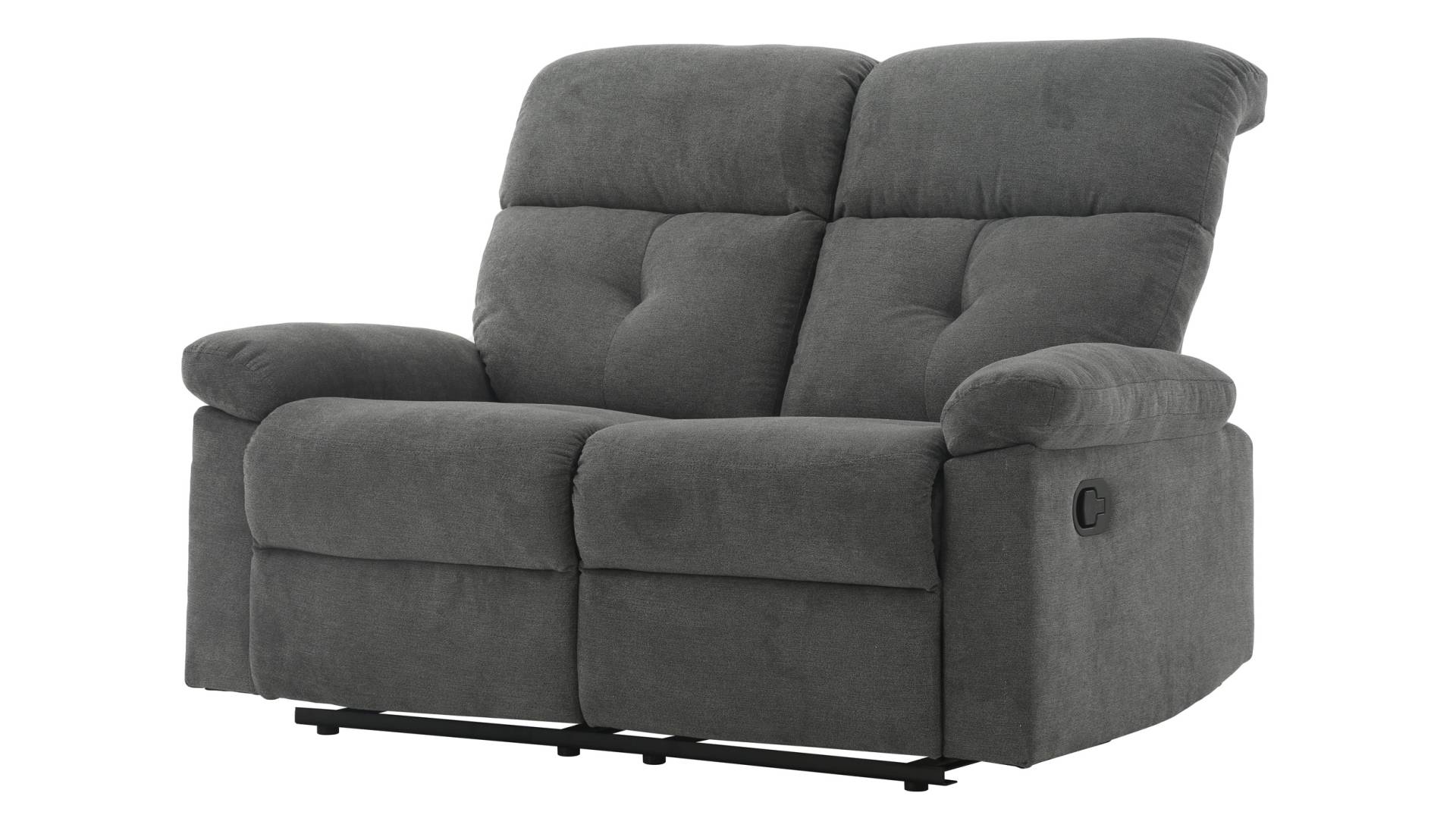 Einzelsofa Microfaser grau 136 cm - Relaxfunktion - RIVERA Einzelsofa Microfaser grau 136 cm - Relaxfunktion - RIVERA von Die Möbelfundgrube