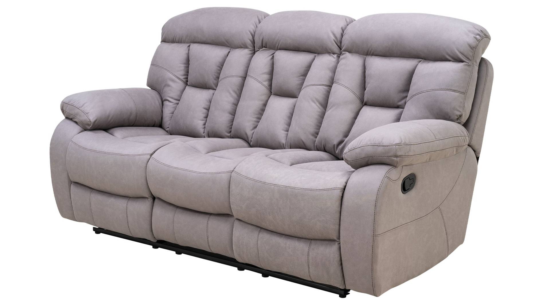 Einzelsofa Microfaser grau 213 cm - Relaxfunktion - SABINO Einzelsofa Microfaser grau 213 cm - Relaxfunktion - SABINO von Massivart