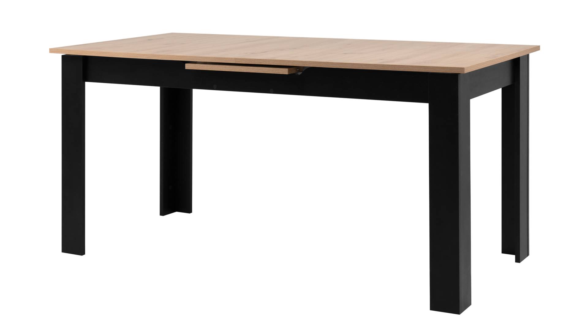 Esstisch 160 - 200 cm ausziehbar Artisan Eiche - BIRMINGHAM von Die Möbelfundgrube