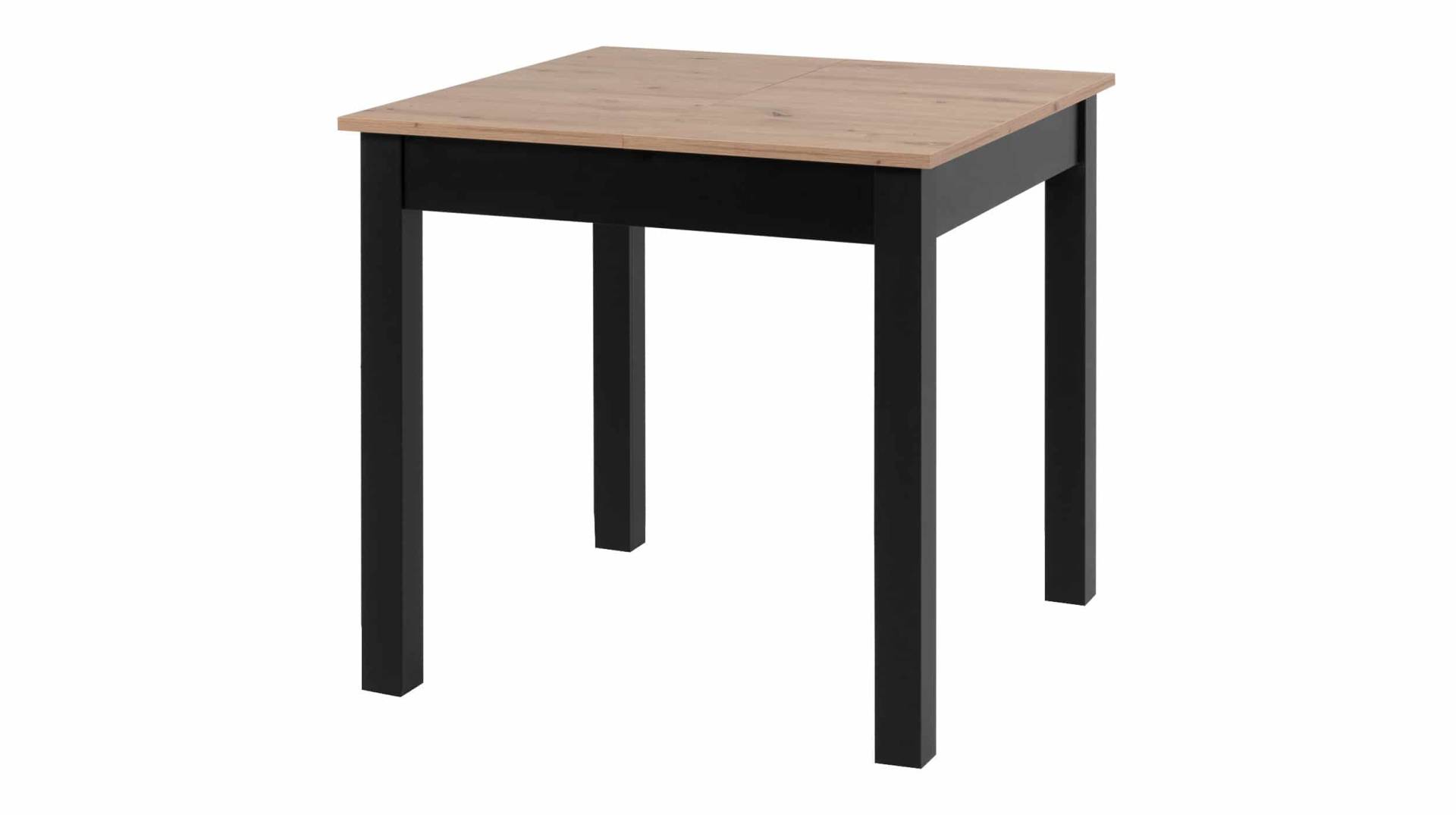 Esstisch 80 - 120 cm ausziehbar Artisan Eiche - COBURG von Die Möbelfundgrube
