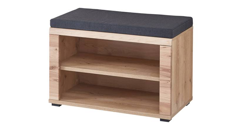 Garderobenbank Altesche teilmassiv 80 cm Schuhbank - SONOS von Die Möbelfundgrube