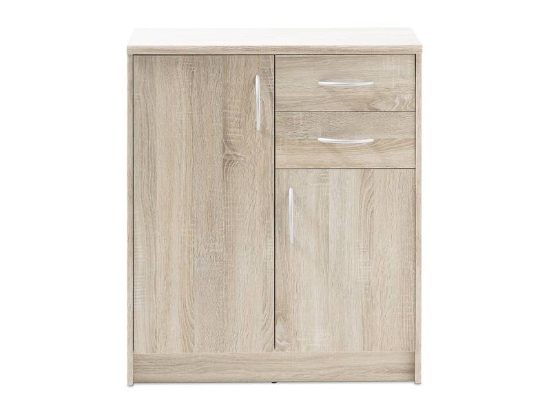 Kommode 2 Schubladen Sonoma Eiche 74 cm - OPTIMUS von Die Möbelfundgrube