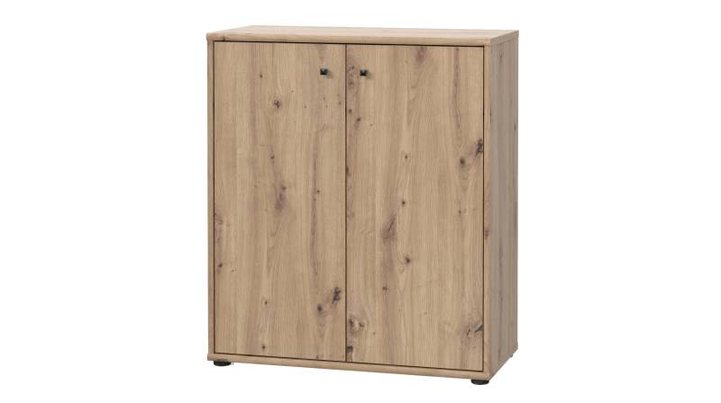 Kommode Artisan Eiche 74 cm mit 2 Türen - TEMPRA Kommode Artisan Eiche 74 cm mit 2 Türen - TEMPRA von Die Möbelfundgrube
