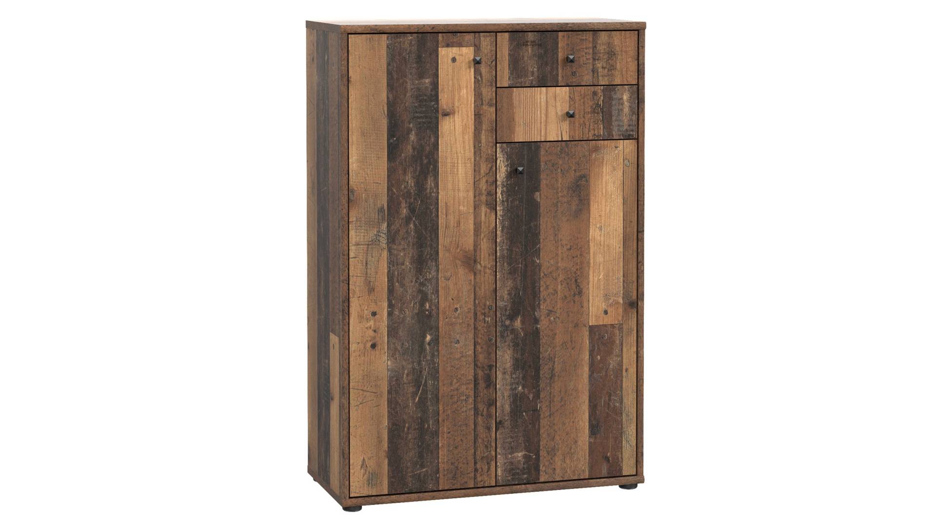 Kommode Old Wood 74 cm 2-türig - TEMPRA Kommode Old Wood 74 cm 2-türig - TEMPRA von Die Möbelfundgrube