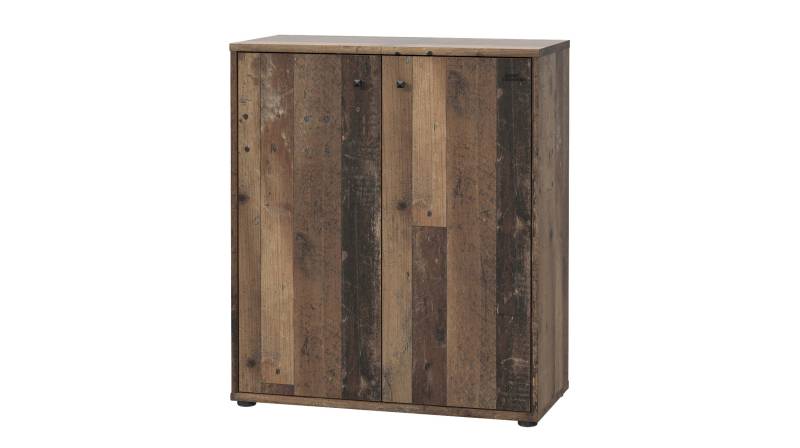 Kommode Old Wood 74 cm mit 2 Türen - TEMPRA Kommode Old Wood 74 cm mit 2 Türen - TEMPRA von Die Möbelfundgrube