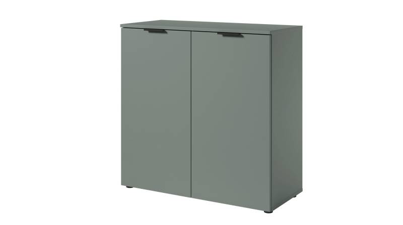 Kommode grün 90 x 40 cm - 2-türig - LINZ von Die Möbelfundgrube
