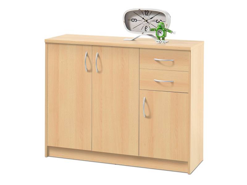 Kommode mit 2 Schubladen Buche 109 cm - OPTIMUS Kommode mit 2 Schubladen Buche 109 cm - OPTIMUS von Die Möbelfundgrube