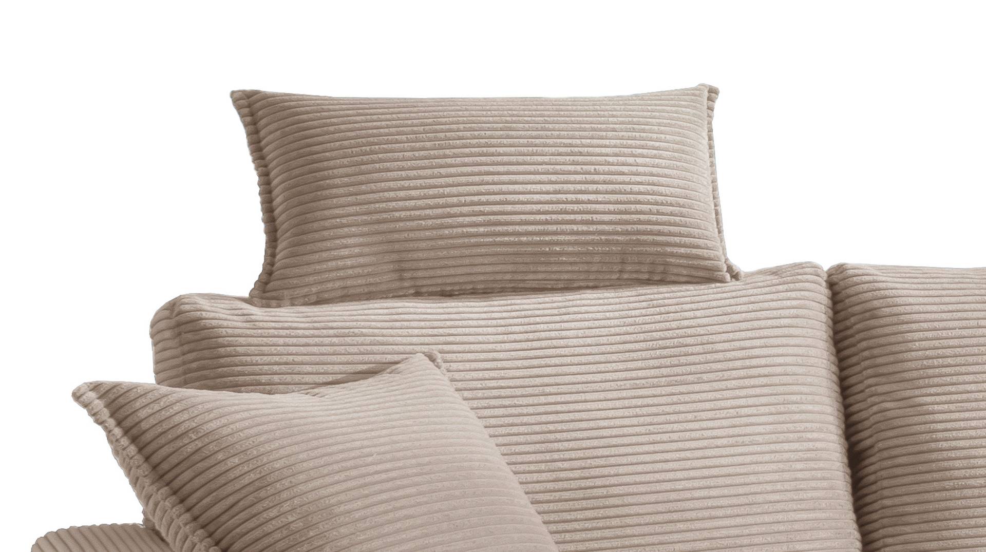 Kopfstütze Cord beige - 50 x 25 cm - SUMMER Kopfstütze Cord beige - 50 x 25 cm - SUMMER von Die Möbelfundgrube