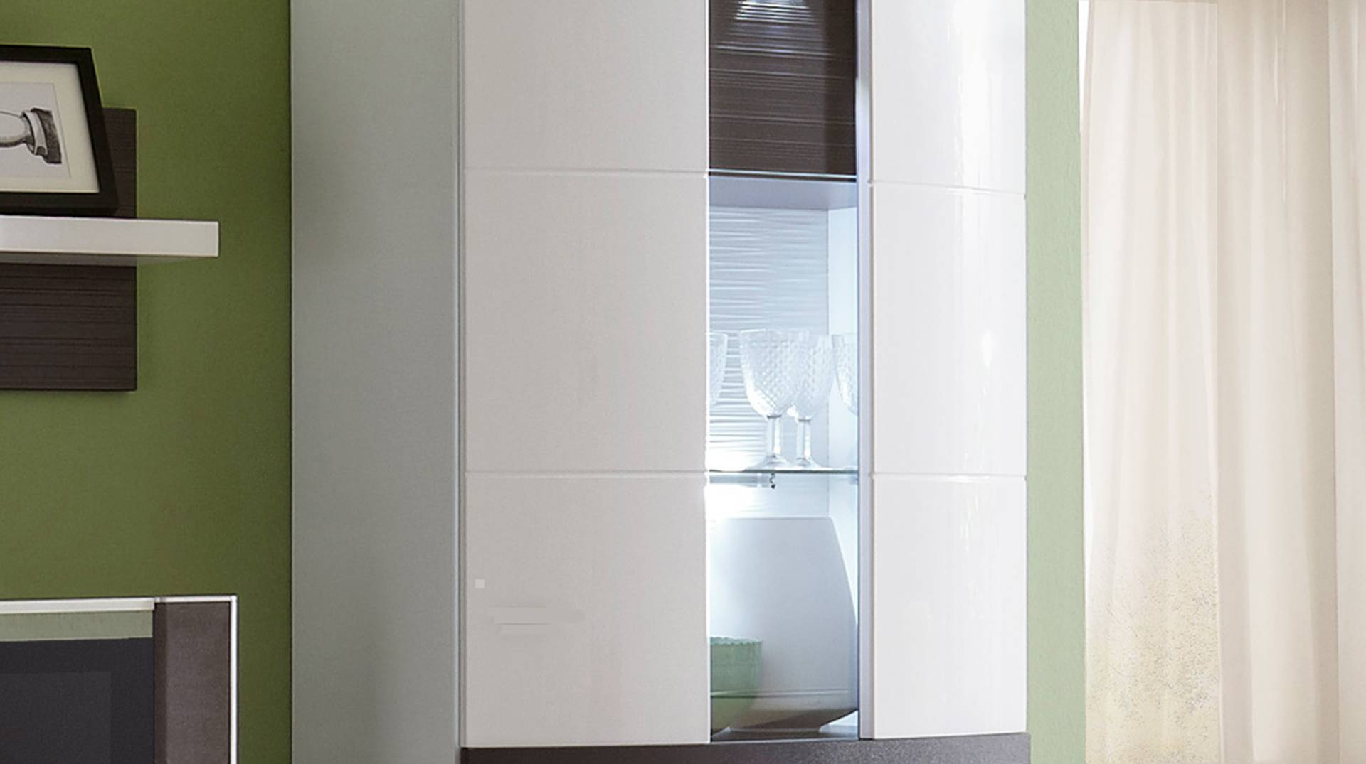 LED Bodenbeleuchtung Hängevitrine - 1er Set - CABANA LED Bodenbeleuchtung Hängevitrine - 1er Set - CABANA von Die Möbelfundgrube