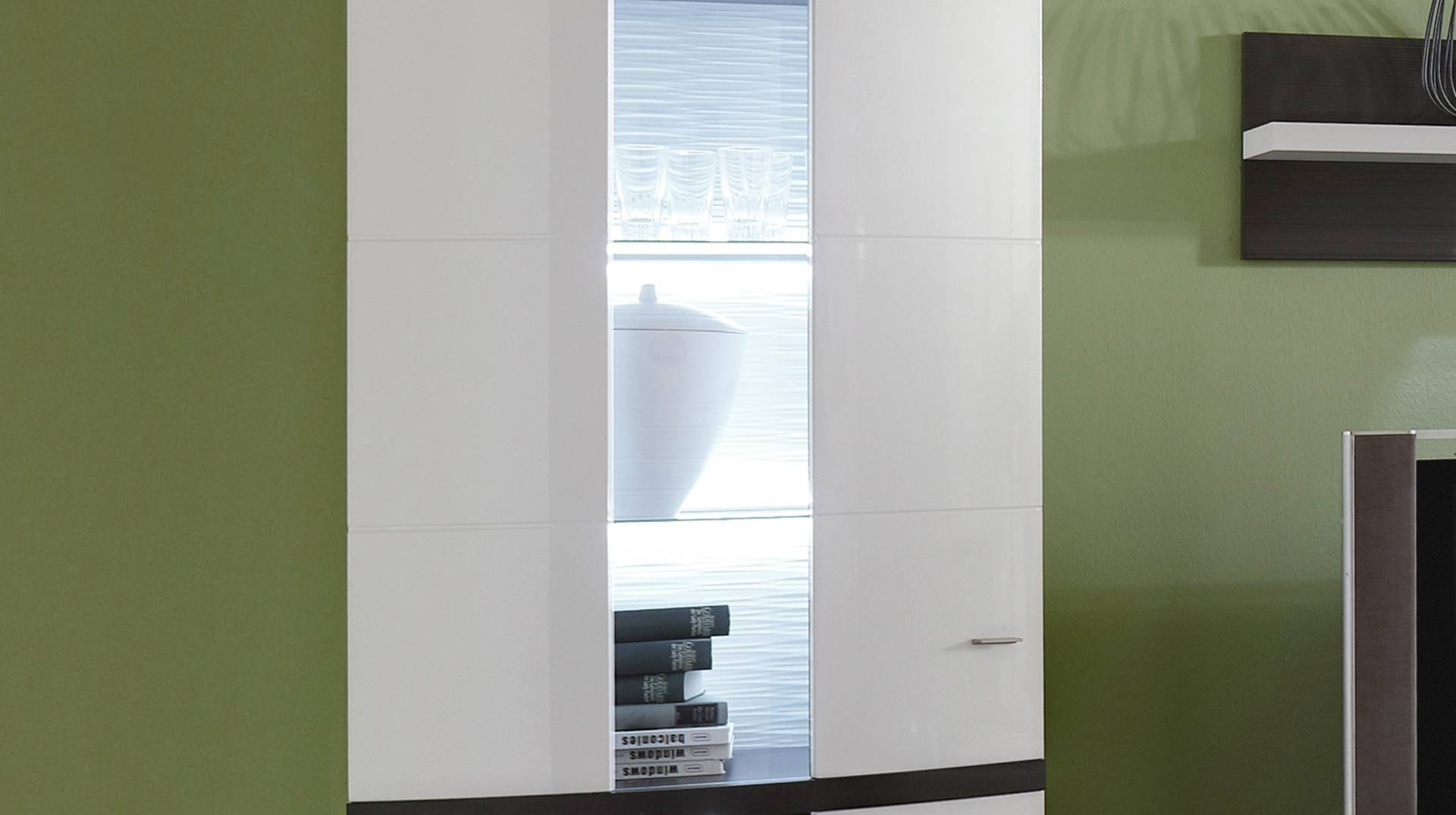 LED Bodenbeleuchtung Vitrine - 2er Set - CABANA von Die Möbelfundgrube