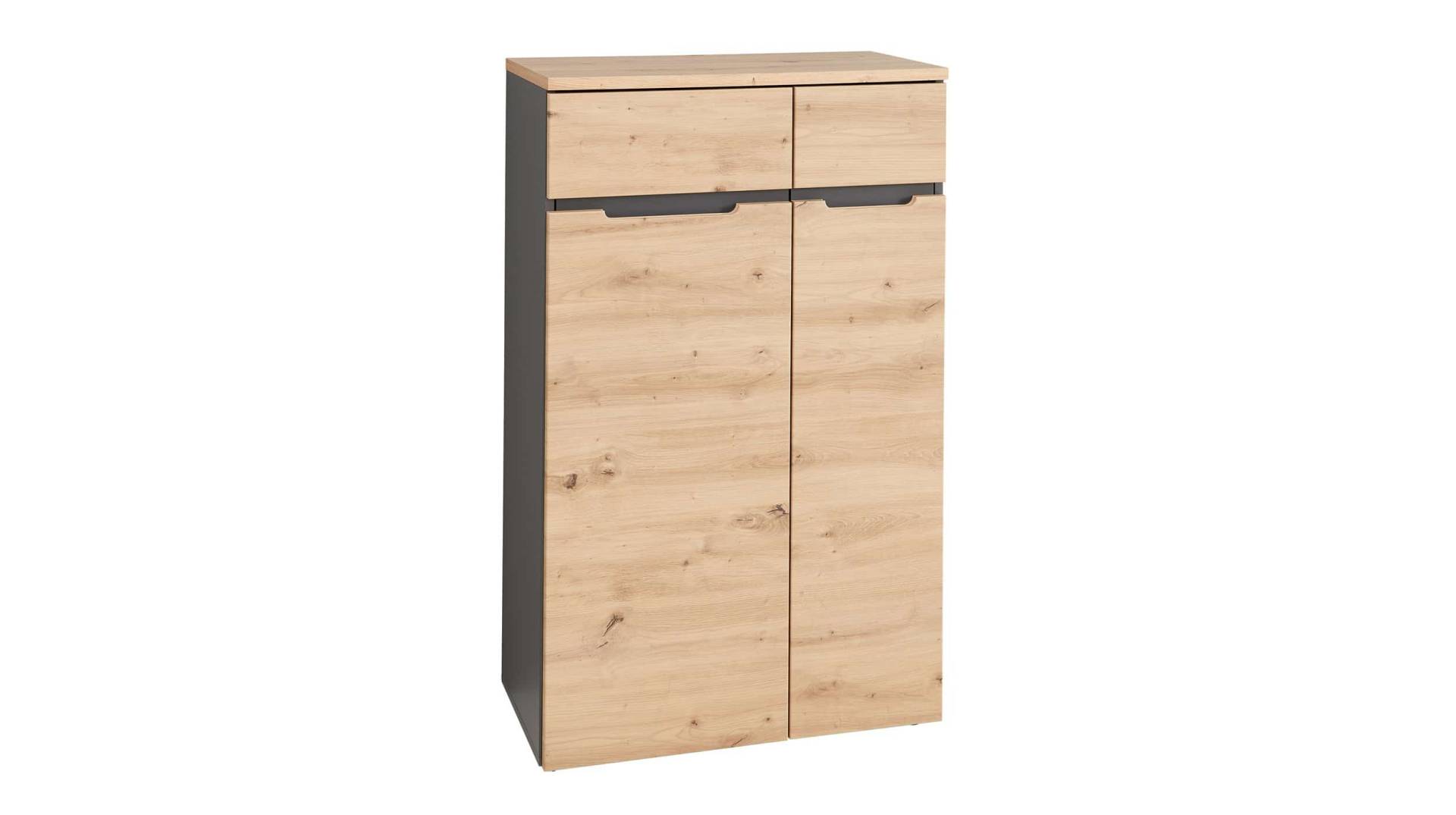 Mehrzweckschrank Artisan Eiche 75 x 122 cm - MEMPHIS von Die Möbelfundgrube