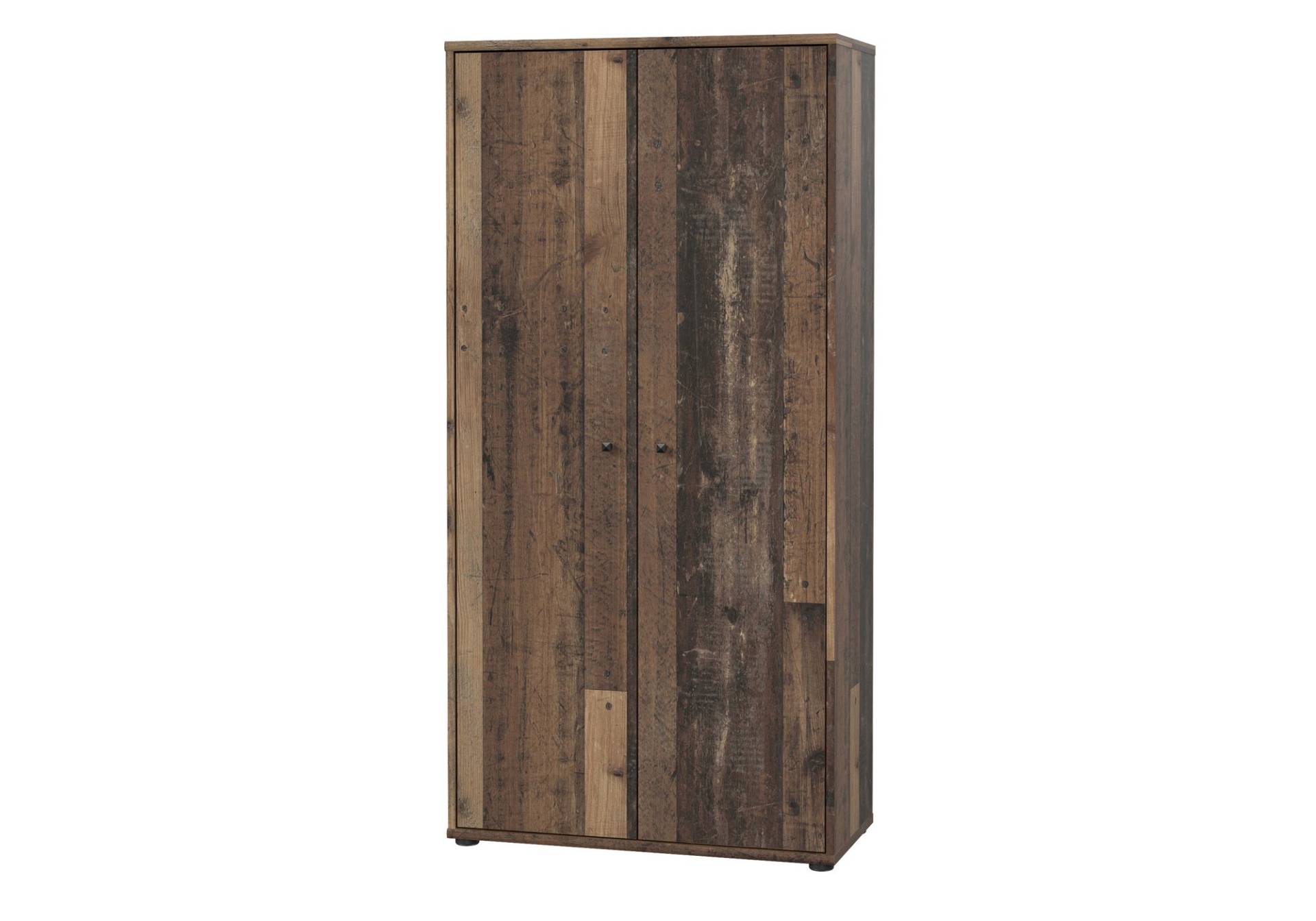 Mehrzweckschrank Old wood Vintage 74 x 35 cm - TEMPRA von Die Möbelfundgrube