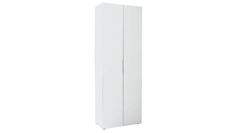 Mehrzweckschrank weiß hochglanz 69 x 200 cm - ESPRESSO von Die Möbelfundgrube