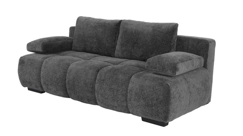 Schlafsofa grau mit Bettkasten 213 cm - RENO Schlafsofa grau mit Bettkasten 213 cm - RENO von Die Möbelfundgrube