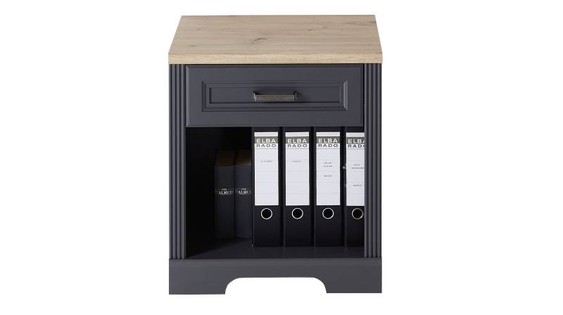 Standcontainer 54 x 62 cm graphit - Artisan Eiche - JASMIN von Die Möbelfundgrube
