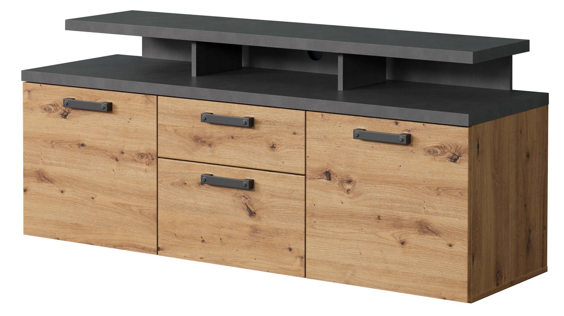 TV - Lowboard Artisan Eiche 151 cm - FOLLOW von Die Möbelfundgrube